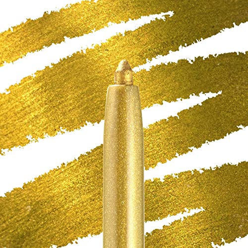 Colourpop ColourPop WILDCAT Metallic Eyeliner Retractable Pencil Creme Gel (Golden Sage Green) WILDCAT - Metallic Golden Sage 0.2g (0.007 Ounce)