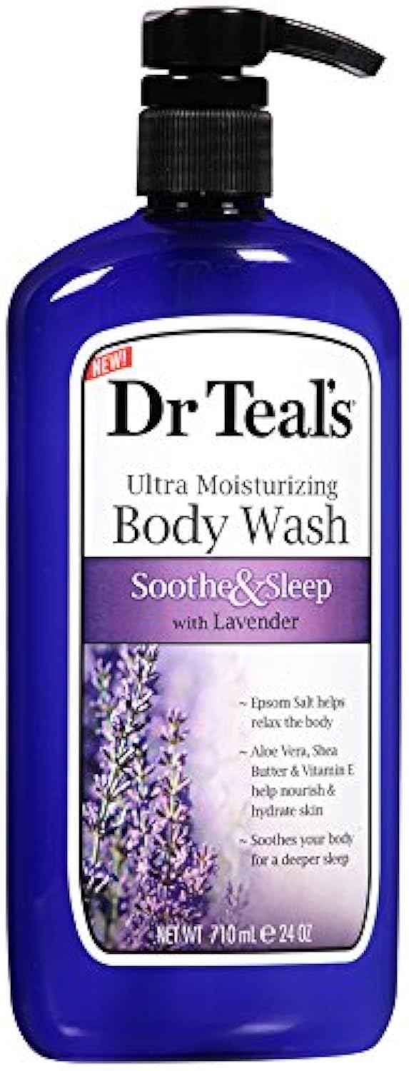 Dr. Teal's Ultra Moisturizing Body Wash with Lavender, 96 Fl Oz.