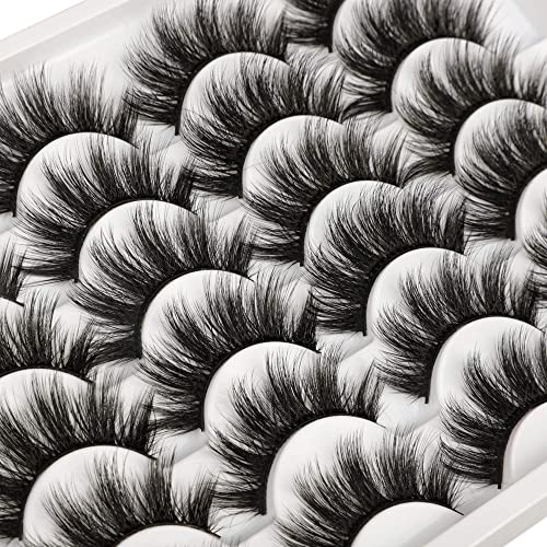ALICE Fluffy Volume 20MM Faux Mink Eyelashes - 12 Pairs