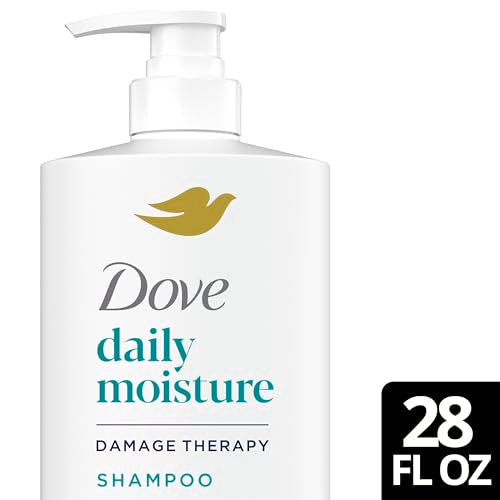 Dove Daily Moisture Shampoo with Hyaluronic Serum, 28 Fl Oz