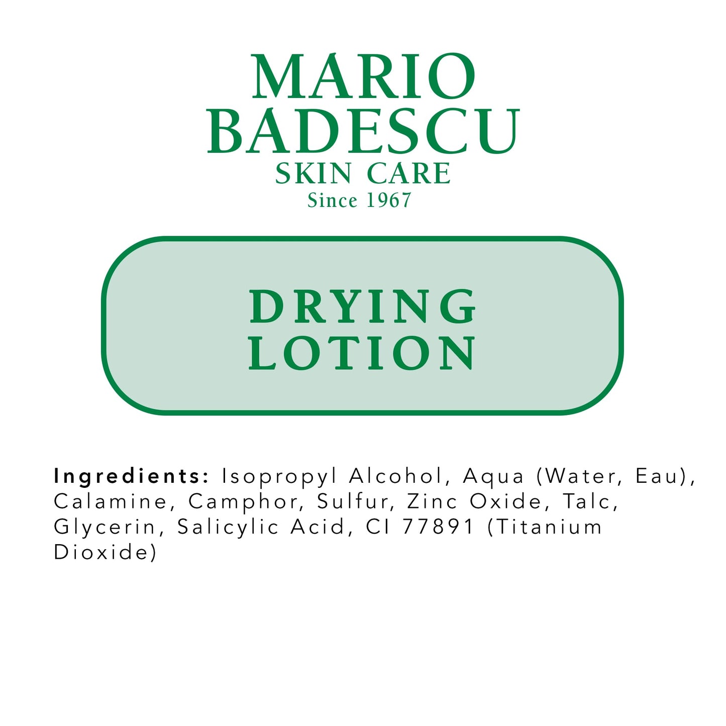 Mario Badescu Drying Duo, Includes Drying Lotion Blemish Spot Treatment with Salicylic Acid and Sulfur (1 Fl Oz) and Drying Patch Facial Stickers, Invisible Pimple Patches (60 Count)