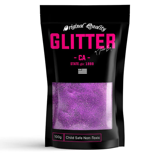 DEEP PURPLE | 100g / 3.5oz Ultra Fine Glitter | Non-Toxic | Great for Arts, Crafts, Slime, Epoxy, Resin, Nail Polish | Decoration | Festival | Body, Hair Glitter