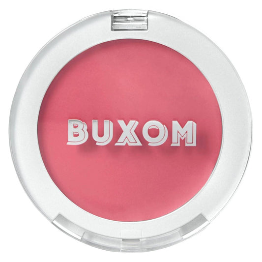 BUXOM Plump Shot Collagen Peptides Plumping Cream Blush, Cream-to-Powder Blush, Longwearing, Buildable Color, Lightweight Blush for Cheeks, Vegan