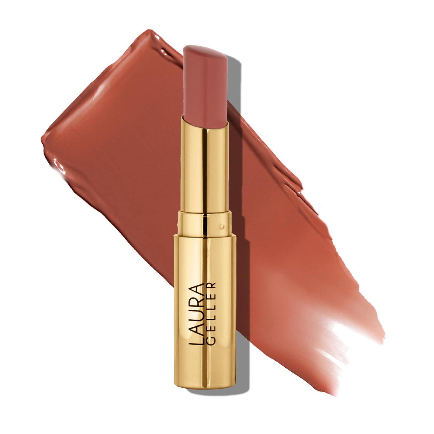 LAURA GELLER NEW YORK Jelly Balm Moisturizing Tinted Lip Color - Cocoa-Motion - Hydrating Vitamin E - Semi-Shine Finish