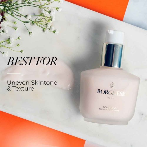 Borghese Equilibrio Equalizing Restorative - Lightweight Oil Free Moisturizer for Uneven Skin Tone & Texture, For Combination, Normal & Oily Skin