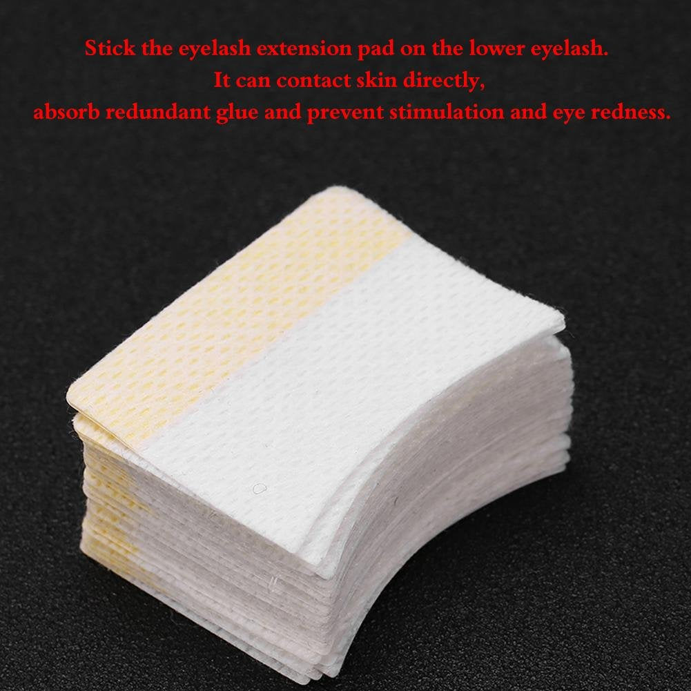 Rotekt 80pcs Cotton Disposable Eyelash Extension Patch Stickers Shield Under Pad Makeup Tool