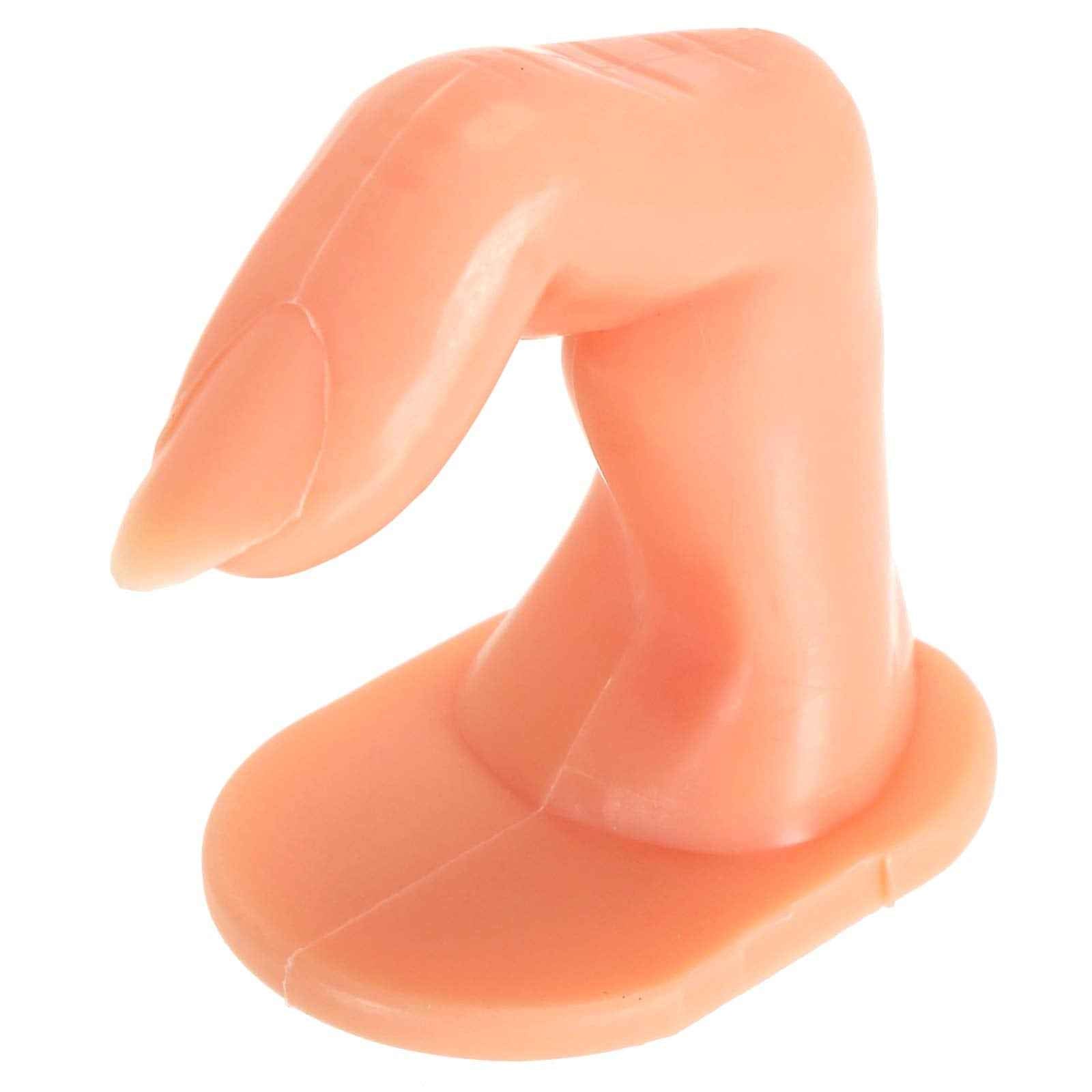 Hedume 120 Pack Practice Fingers, DIY Nail Art Training Fingers, Nail Decoration Training Fingers for Nail Art Beginners, Lovers and Salon Artists