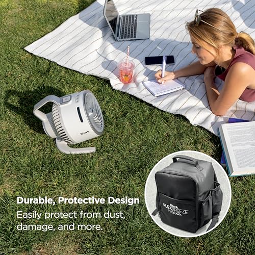 Shark FlexBreeze HydroGo Portable Fan with Misting - Corded & Cordless