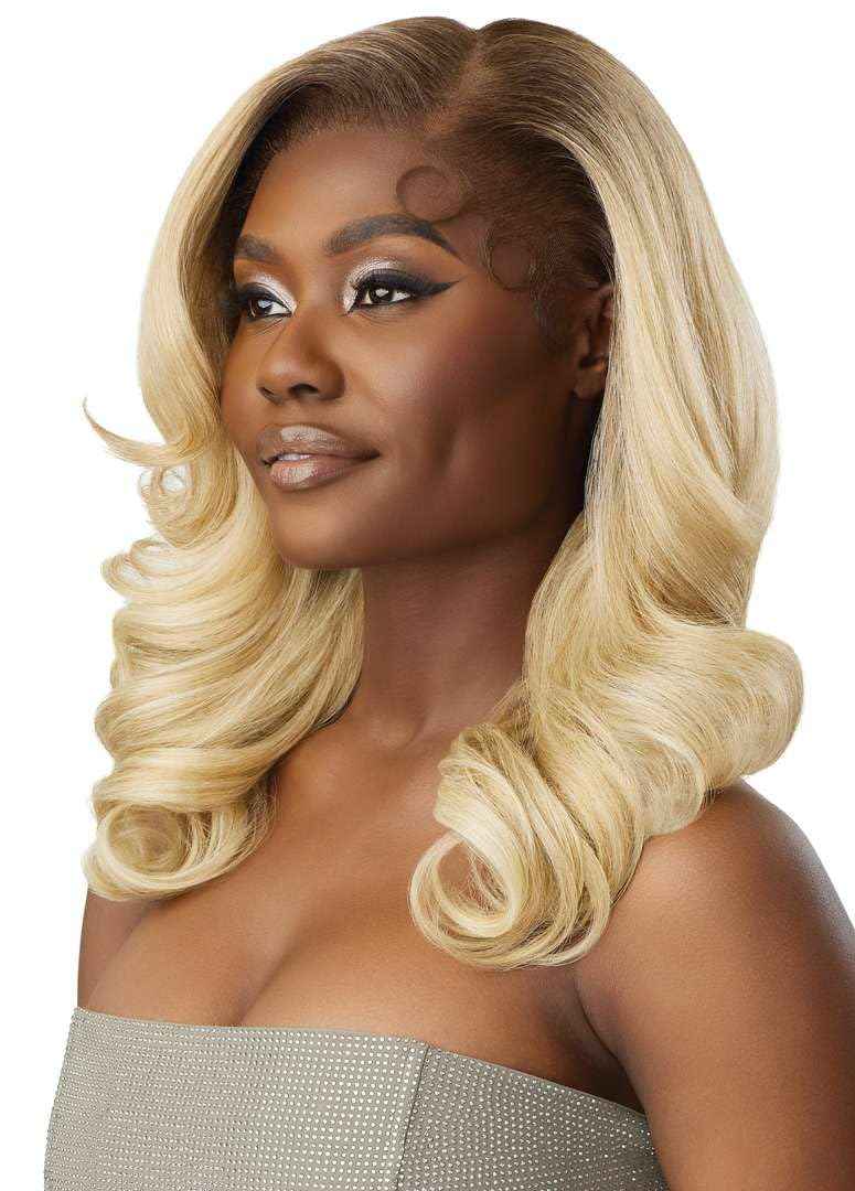 Outre Lace Front Wig - Melted Hairline - Swirlista - Swirl 108 (GOLDEN AMBER)