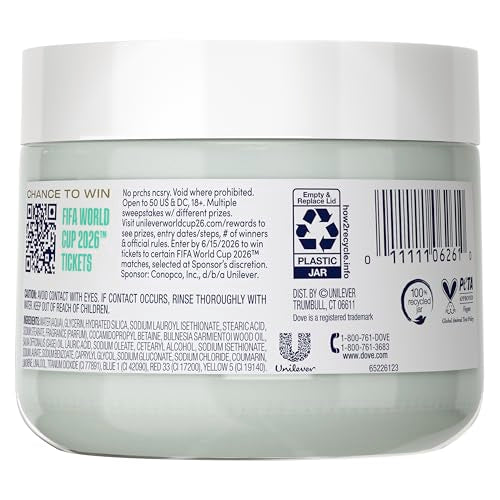 Dove Limited Editon FIFA Body Scrub Palo Santo & Sage Oil For Exfoliated & Hydrated skin 15 OZ