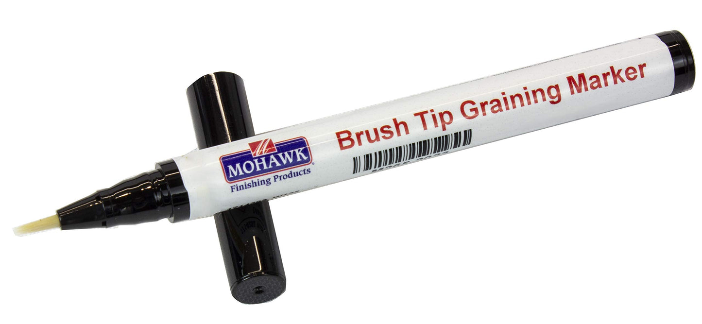 Mohawk Brush Tip Graining Marker - Dark Perfect Brown