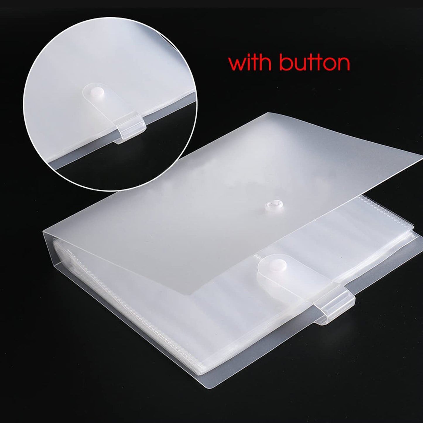 Large Nail Art Sticker Storage Album, 80 Slot Binder Organizer, Big Nail Decal Holder for Desk