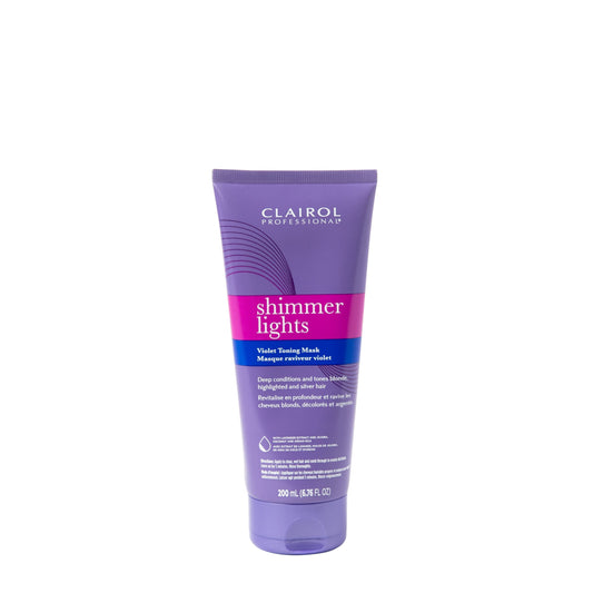 Clairol Professional Shimmer Lights Violet Toning Mask 200mL - Packaging may vary