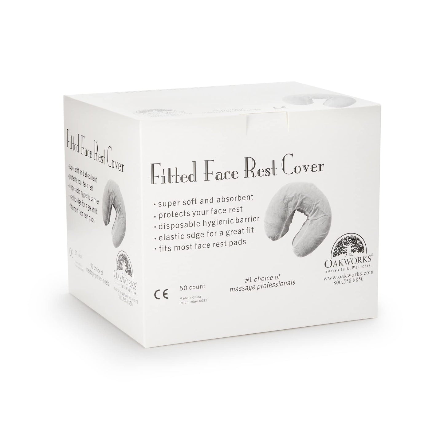 Fitted Disposable Face Rest Cover