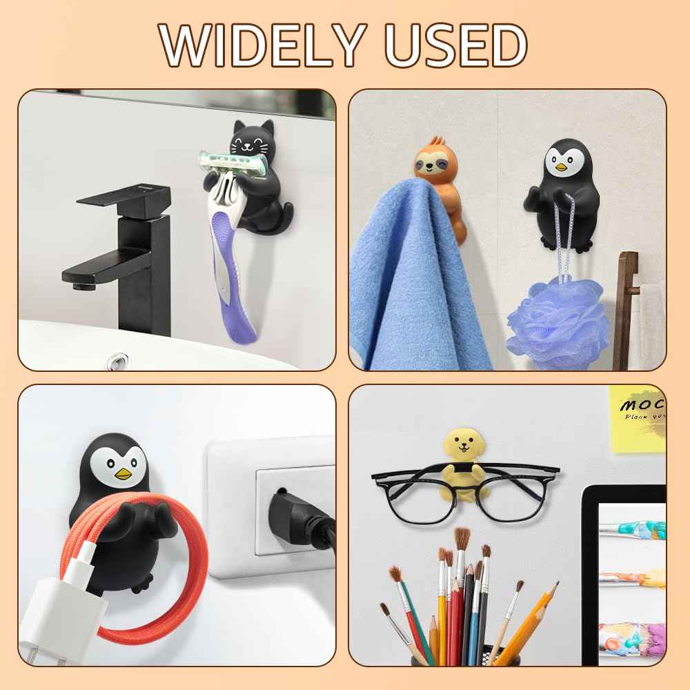 JMYROG Labrador Waterproof Silicone Razor Holder, for Shower Room Bathroom Kitchen Living Room Office Hanging Razors Plugs Towels, Animal Razor Holder for Women, Funny Gifts for Dog Lovers Dog Mom Dad