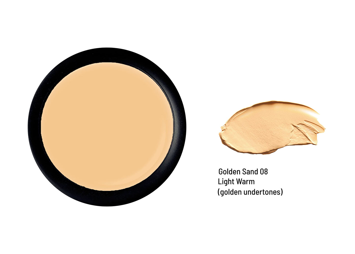 Mom's Secret 100% Natural Concealer, Organic, Vegan, Gluten Free, Cruelty Free, Made in the USA, 0.11 oz. (Golden Sand 08)