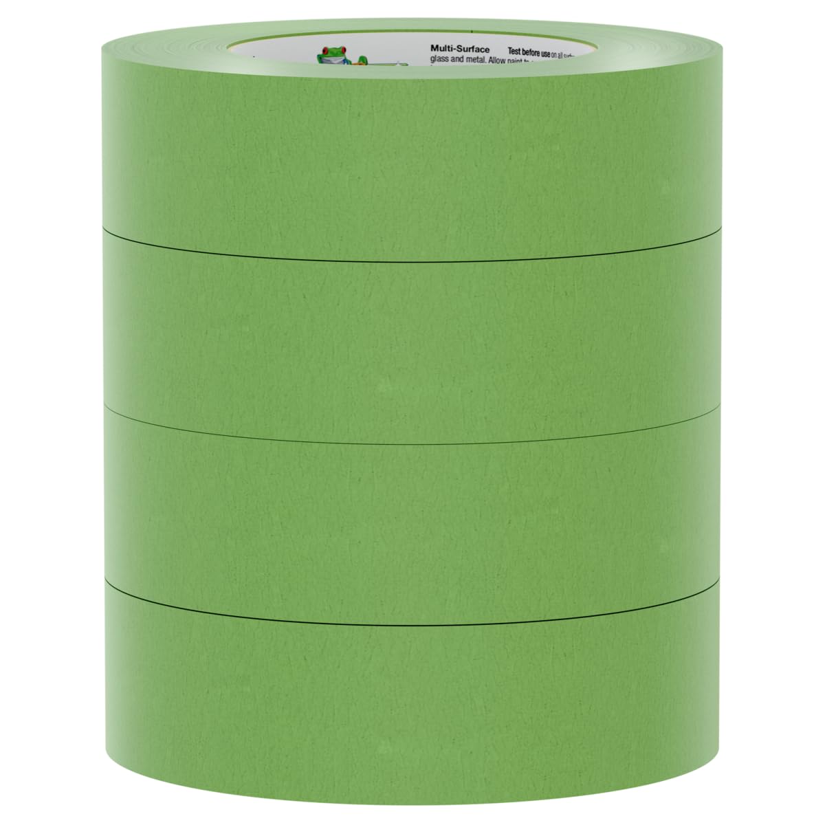 FROGTAPE Multi-Surface Painter's Tape with PAINTBLOCK, Medium Adhesion, 1.41 Inches x 60 Yards, Green, 4 Rolls (240660)