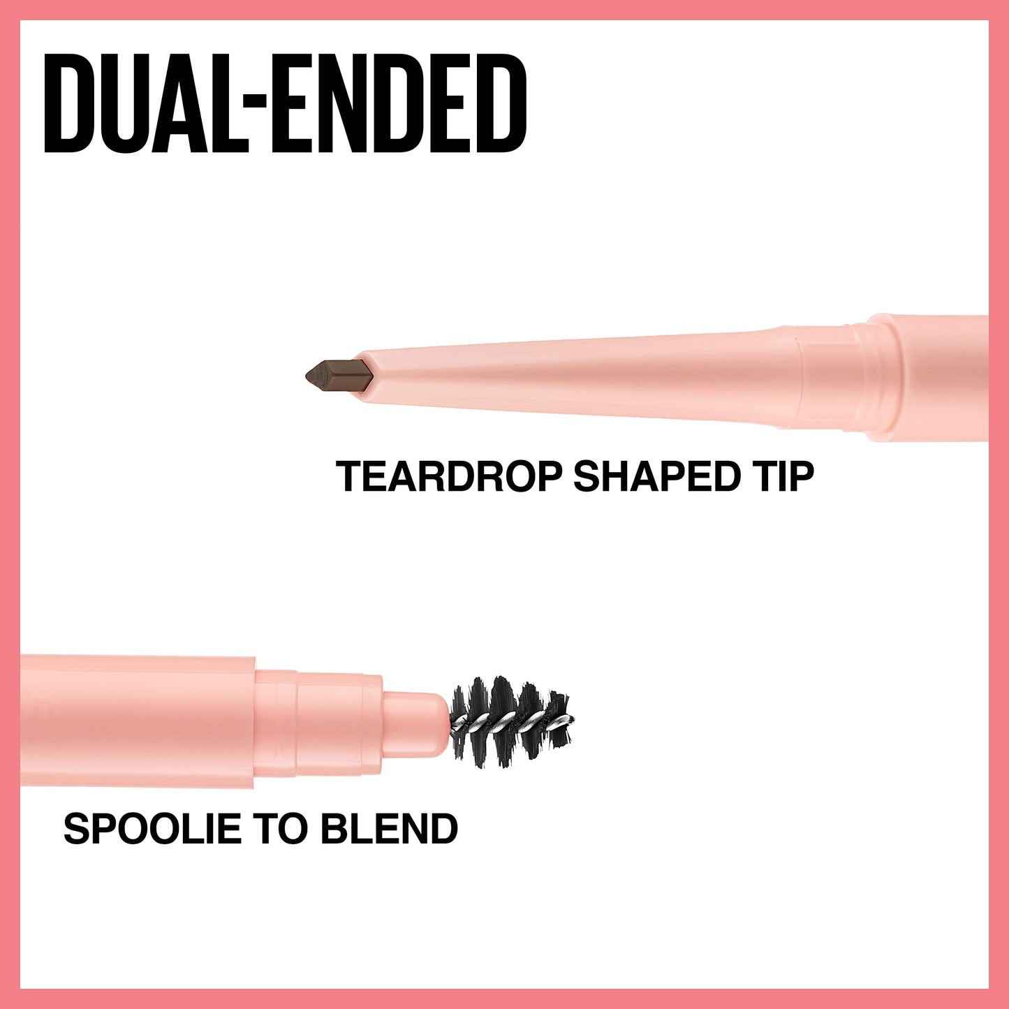 Maybelline Total Temptation Eyebrow Definer Pencil, Soft Brown, 1 Count