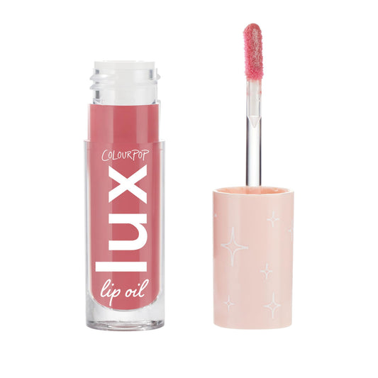 ColourPop Lux Lip Oil - Hydrating, Sheer Tinted Lip Oil Formulated with Antioxidant-Rich Chamomile Extract & Calendula Oil - Non-Greasy, Nourishing Pink Lip Oil - Bengal (0.16 oz)