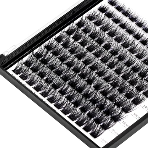 Mixed Cluster False Eyelashes 10-16mm Dramatic Volume