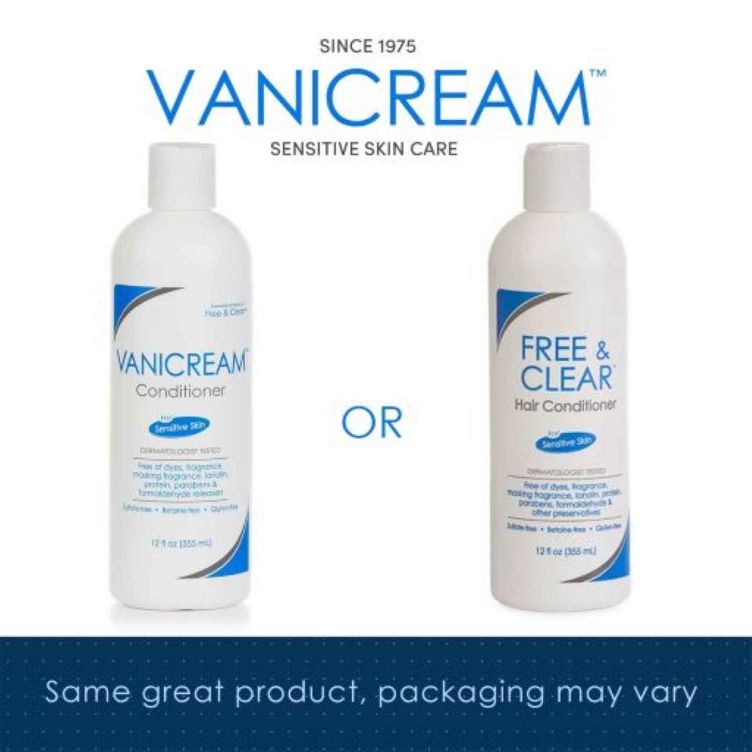 Vanicream Shampoo + Conditioner + Deodorant Bundle