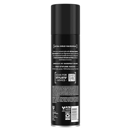 TRESemmé Extra Hold Hairspray – 24-Hour Frizz Control, 14.6 oz