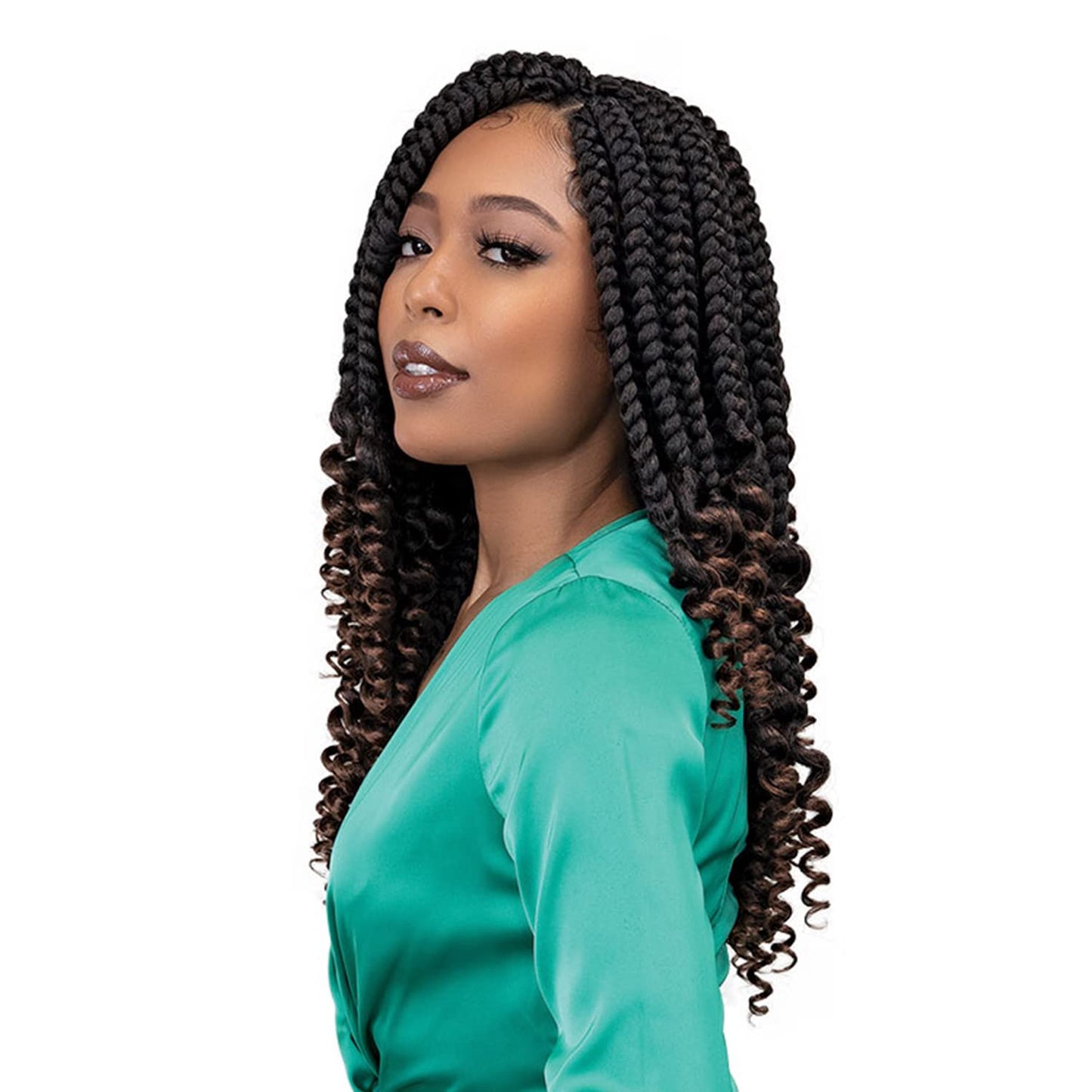 Janet Collection Crochet Braids Nala Tress 2X Jumbo Coi Box Braid 14" (3-pack, 27)