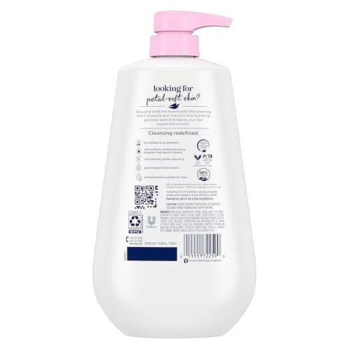 Dove Renew Peony & Rose Oil Body Wash, 30.6 oz