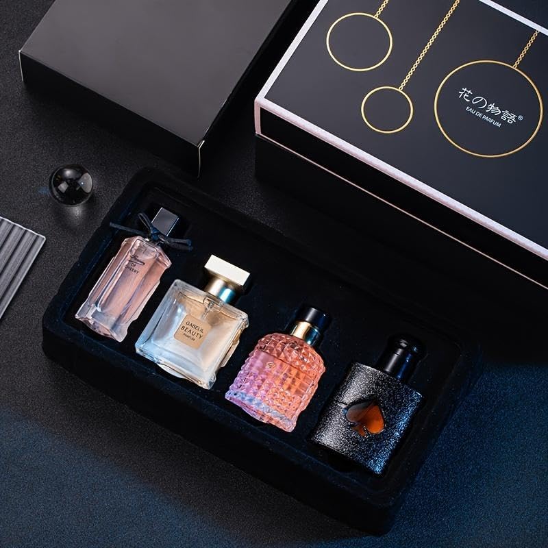 Women's Perfume Gift Set - 4 Fragrances, 105ml Total
