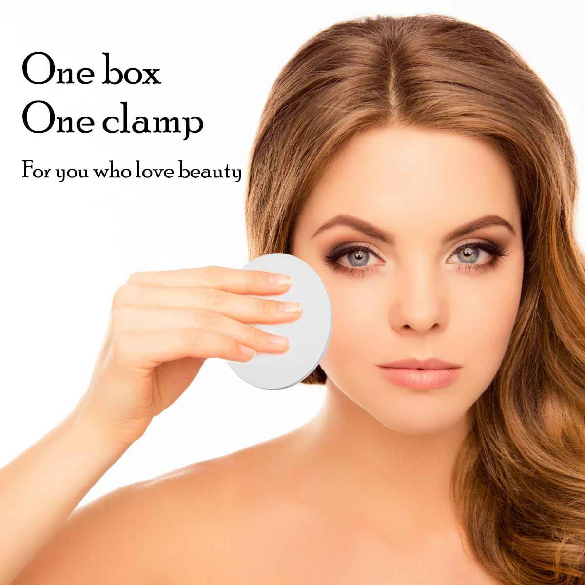 Soft Magnetic False Eyelashes, Reusable, Natural Look, No Glue Required, with Portable Storage Case, Black