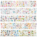Kids Temporary Tattoos Set - 600+ Waterproof Cartoon Designs for Boys & Girls