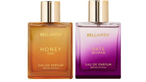 Honey Oud Eau de Parfum (3.4 fl. oz.) & Date Eau de Parfum for Women (3.4 fl. oz.) | Unisex, Fruity, Floral, Spicy | Long-Lasting, Vegan, Cruelty-Free, Made with Premium Oils | Gift for Women