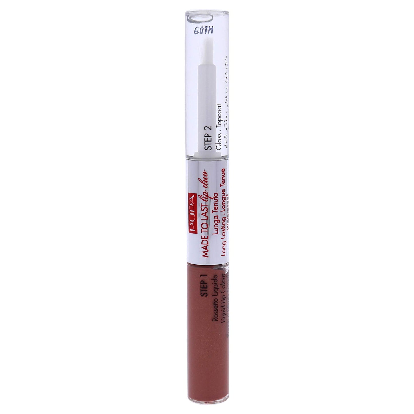 Pupa Made To Last Lip Duo - 012 Natural Nude Milano for Women - 0.13 oz Lipstick