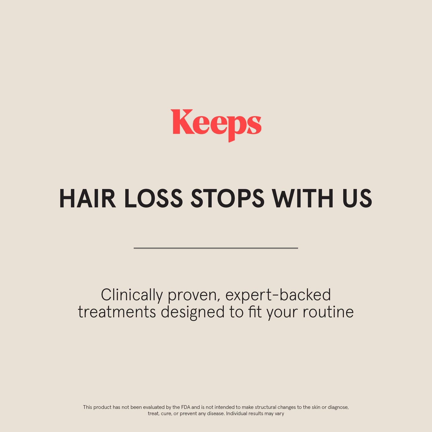 Keeps Extra Strength Minoxidil for Men - 5% Minoxidil Hair Growth Serum - Hair Loss & Regrowth Treatment for Thinning & Bald Spots - Clinically Proven Hair Growth Products - Unscented Topical Aerosol