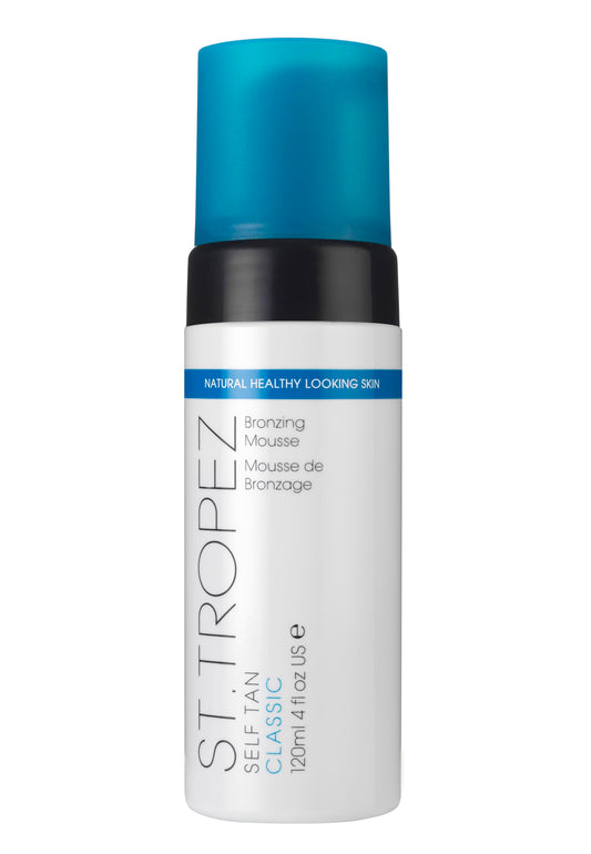 St.Tropez Self Tan Classic Bronzing Mousse, Original Fake Tan, Streak-Free Finish, Develops in 4-8 hours, Vegan, Natural & Cruelty Free, 4 Fl Oz