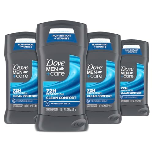 Dove Men+Care Antiperspirant Deodorant Stick - 4 Pack, 2.7 oz, Long-Lasting Freshness