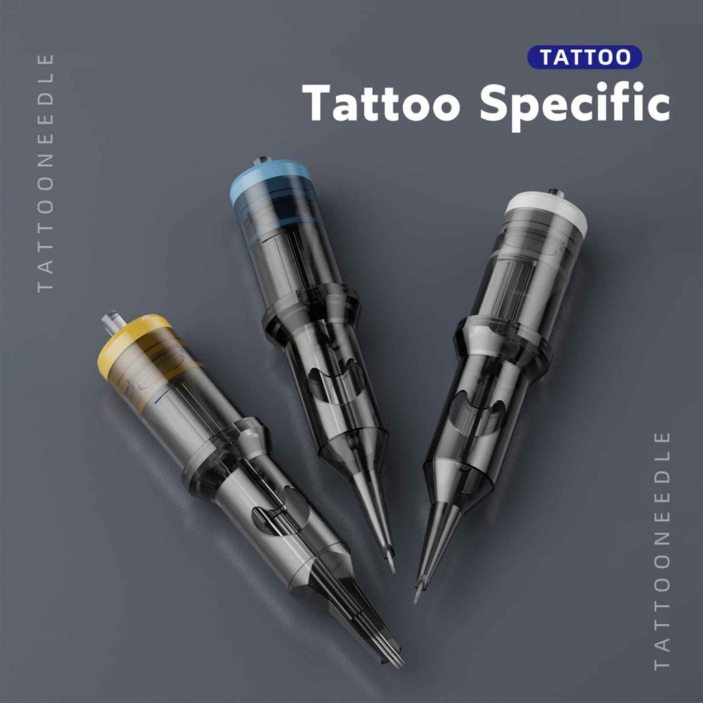 Tattoo Gun Kit for Beginners Complete Set, Rotary Wireless Tattoo Pen Kit, Complete Tattoo Supplies Set for Beginners, with 1300 mAH Power Supply, 10Pcs Catridges Needles (Battery-I-45Pcs)