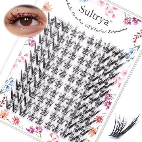 Wispy Fox Eye Lash Clusters 9-12mm 100pcs DIY Extensions