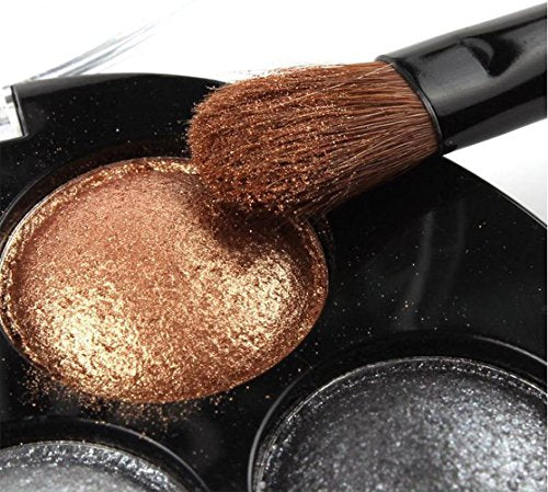 5-Color Eyeshadow Palette Metallic Shimmer Professional Makeup