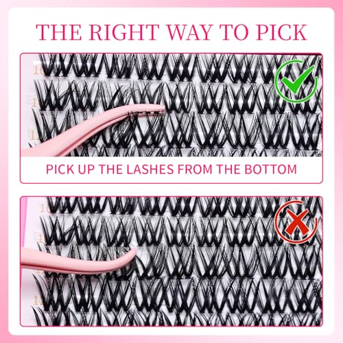 RITALASH Cluster Lashes - DIY Eyelash Extensions 10-18mm