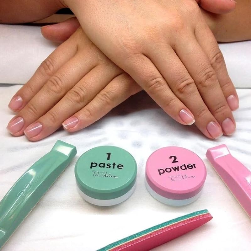 P.Shine Japanese Manicure Kit - Natural Nail Strengthener & Hardener