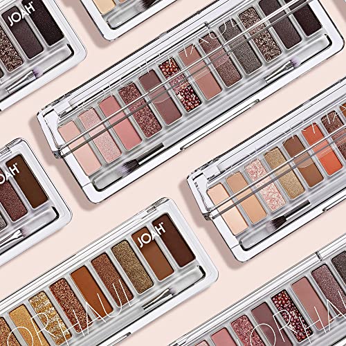 JOAH Color Haul Eyeshadow Palette - 12 Shades Matte & Shimmer