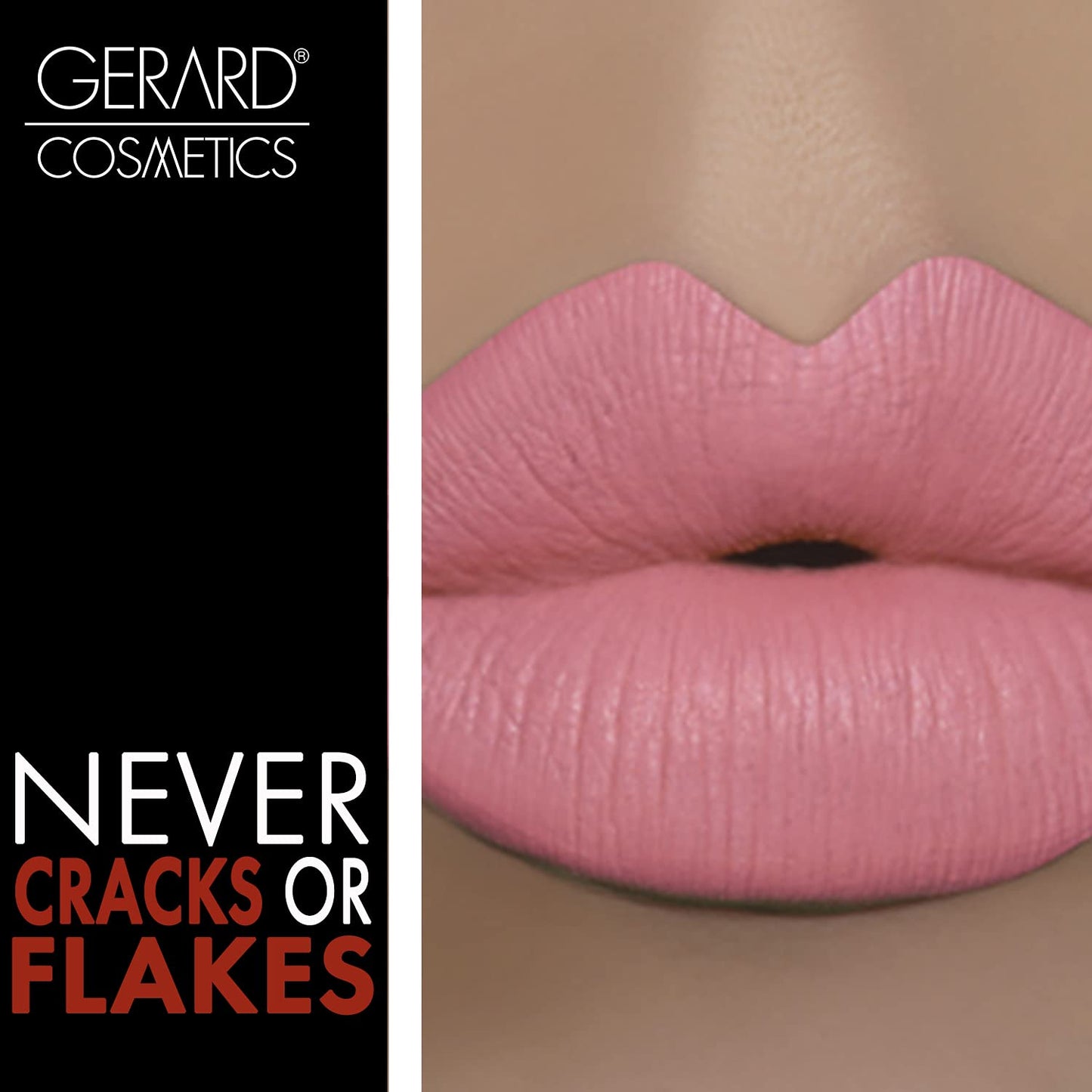 Gerard Cosmetics HydraMatte Liquid Lipstick West Coast | Coral Lipstick with Matte Finish | Long Lasting and Non-Drying | Super Pigmented Fully Opaque Lip Color