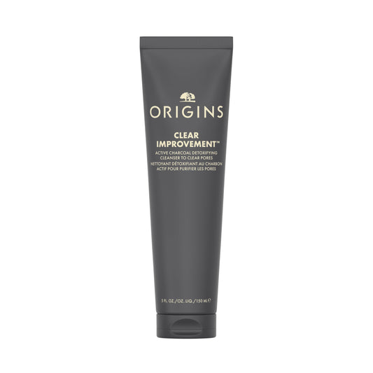 Origins Clear Improvement Detoxifying Cleanser to Clear Pores | Visibly Minimizes Pores | With Bamboo Charcoal & Salicylic Acid, 5 Fl Oz