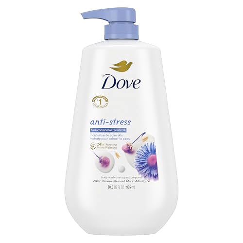 Dove Anti-Stress Body Wash 24hr Hydration, 30.6 oz