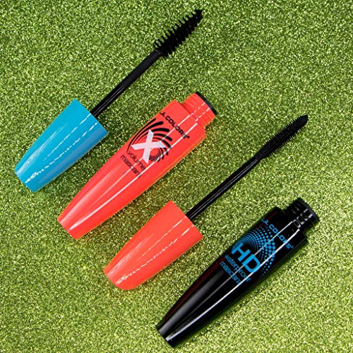 L.A. COLORS HD Waterproof Mascara Very Black - Pack of 2