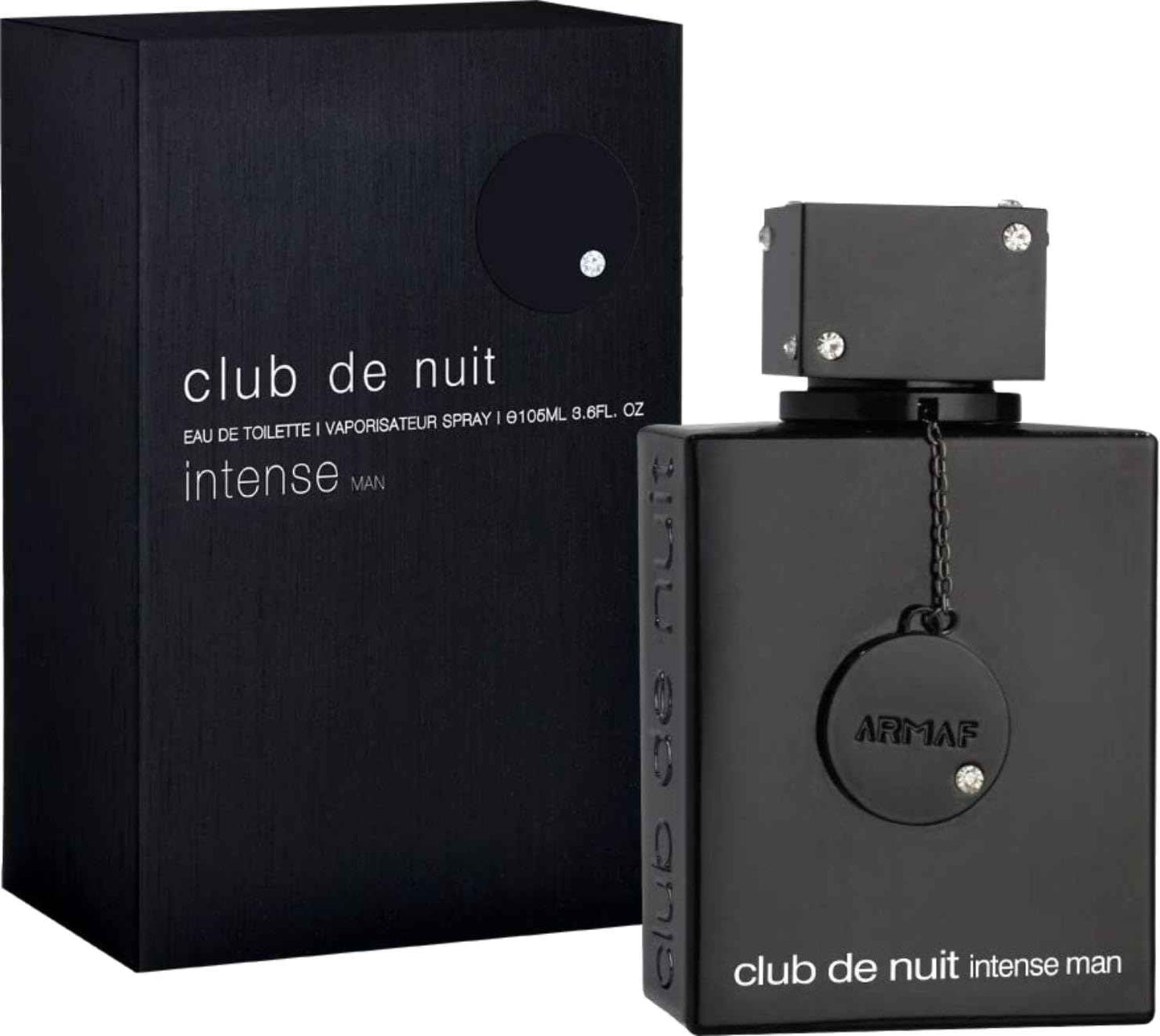 Armaf Club De Nuit Intense Man Eau De Toilette, 3.6 Ounce, woody spicy
