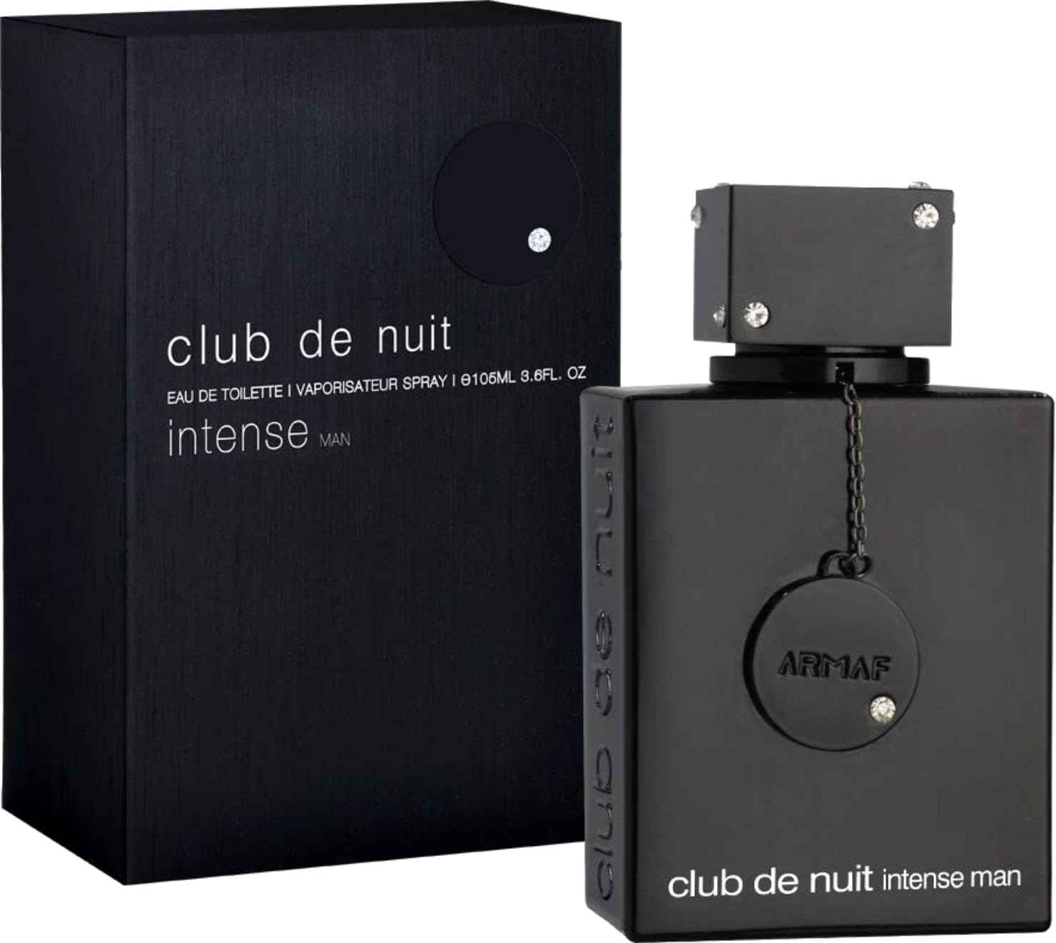 Armaf Club De Nuit Intense Man Eau De Toilette, 3.6 Ounce, woody spicy