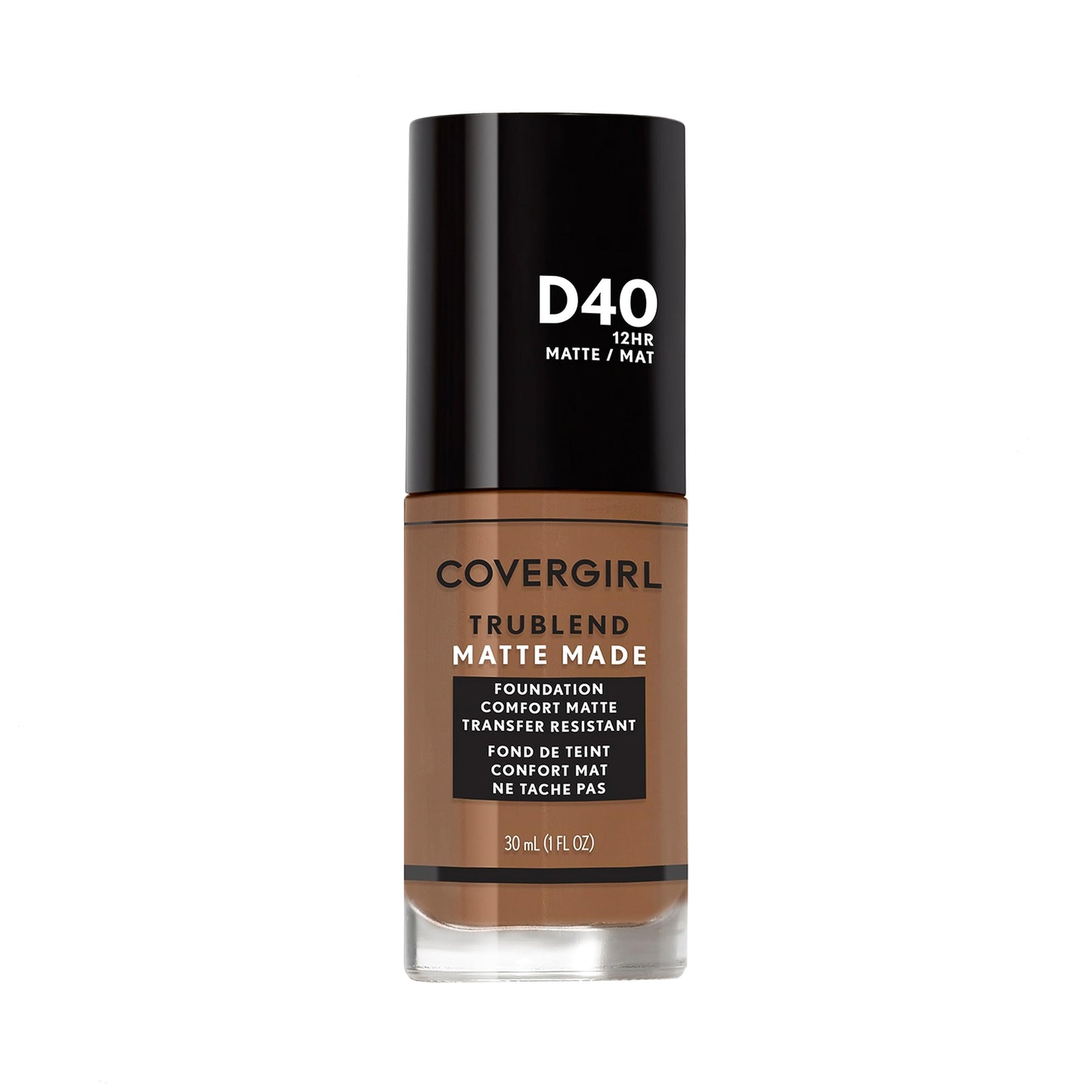 COVERGIRL TruBlend Matte Made Liquid Foundation, Deep Bronze , 1 Fl Oz (Pack of 1)