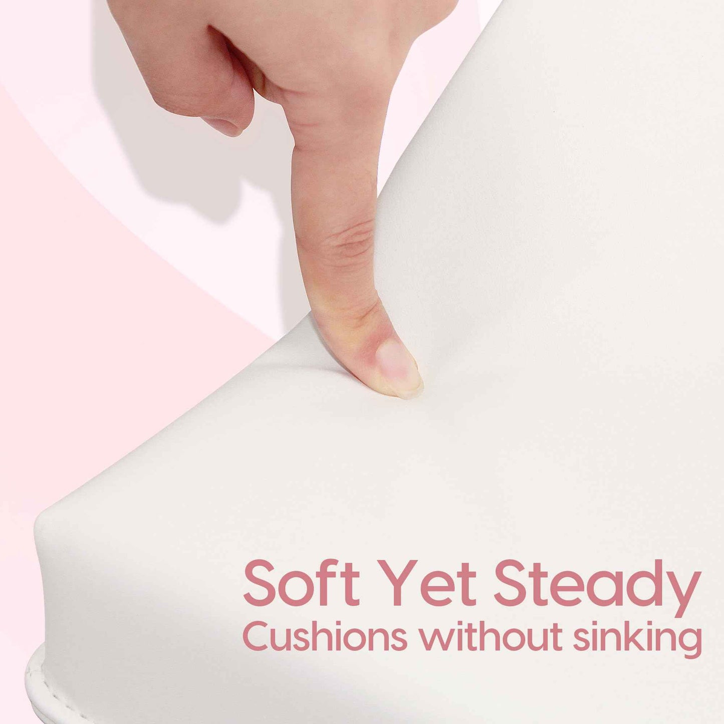 Delanie Nail Tech Arm Rest with Elbow Support - 21.65" Wide Soft Cushion Comfortable Ergonomic Manicure Hand Rest Pillow for Manicurist, Nail Desk Salon Supplies, Standard 21.65" Version